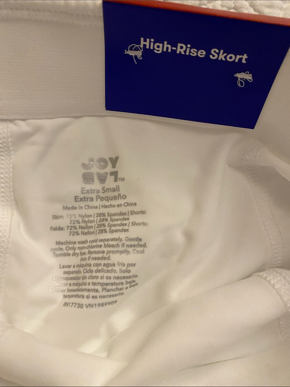 JoyLab White Women's Flared Active Skort - Picture 3 of 6